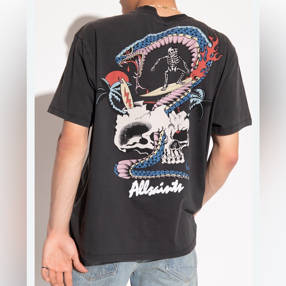 ALL SAINTS Snake Pit Mens X-Small T-Shirt - NWOT